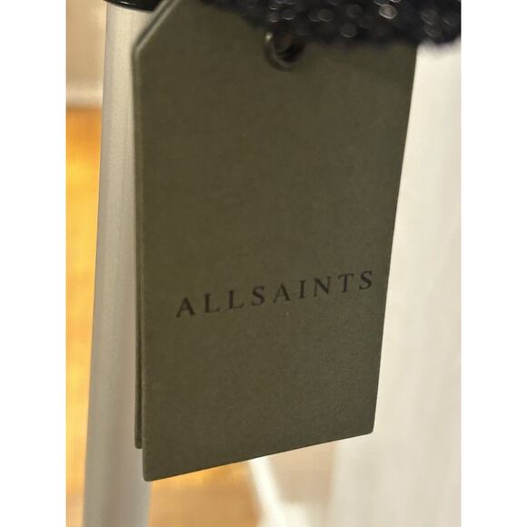 ALLSAINTS Women's Agnetha Vest Top Black Size S NWT - Picture 5 of 5